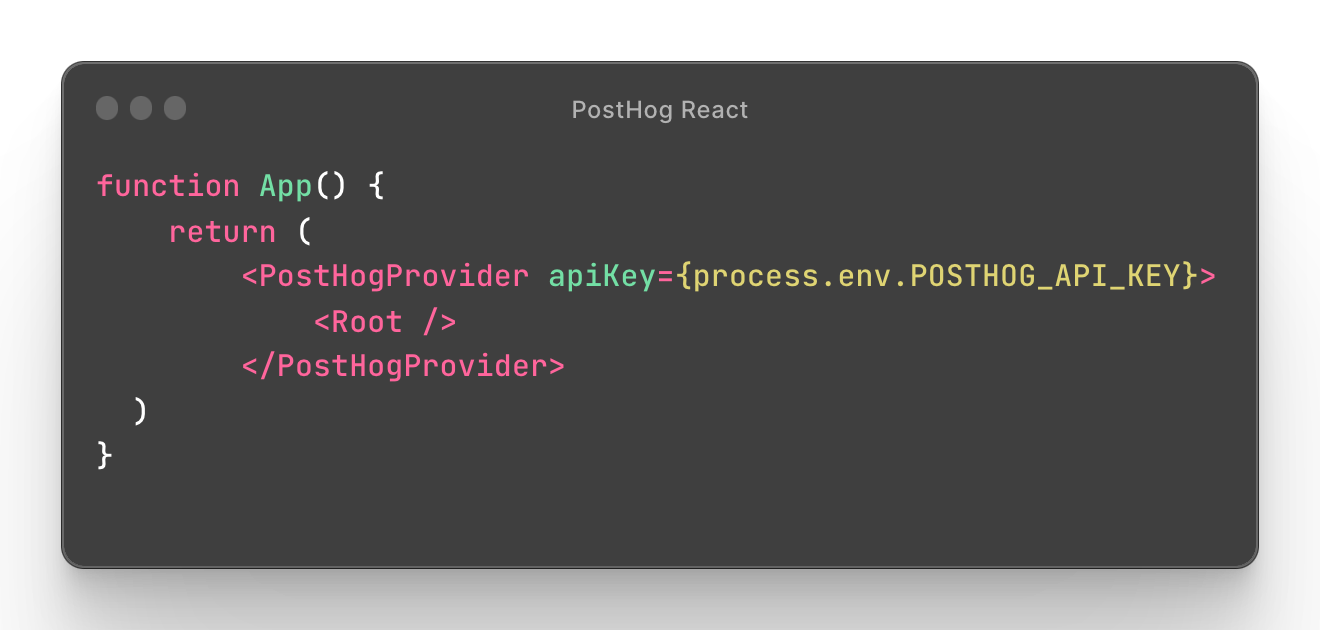 react posthog